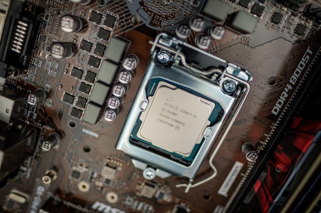 This is intel cpu photo