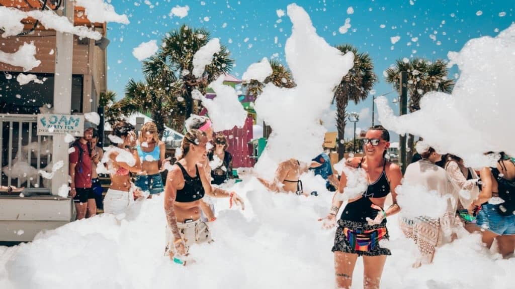 Foam Parties in Los Angeles are a hit Post Covid!