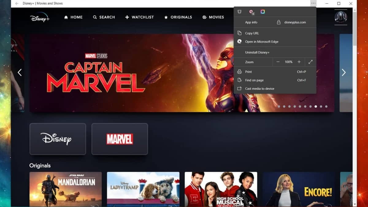 can you download movies on disney plus mac