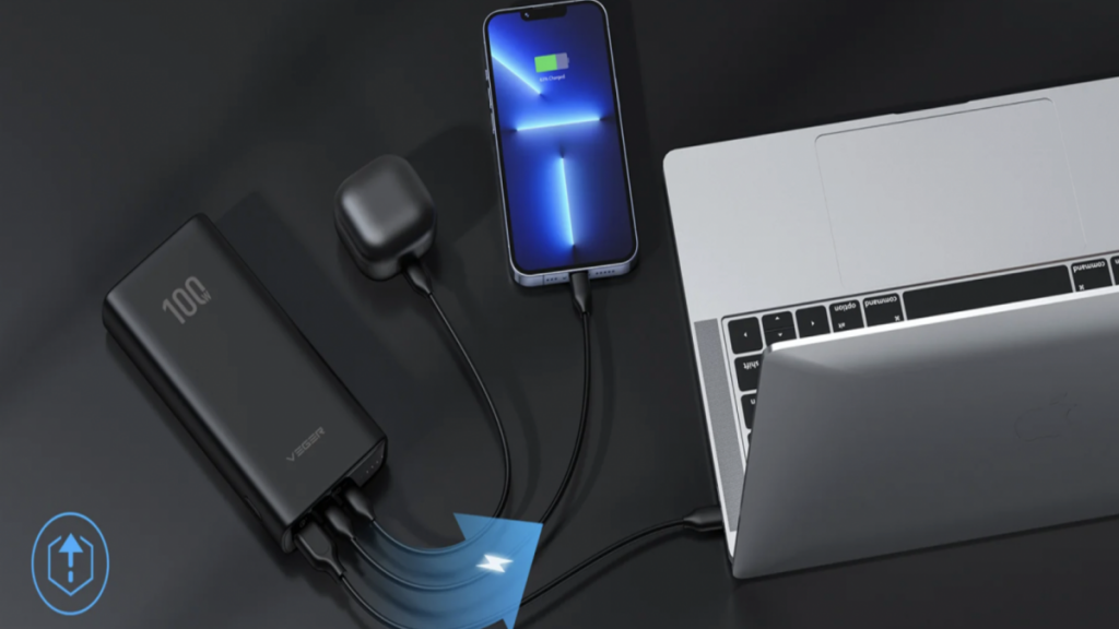 Power Up Anywhere The One Power Bank Compatible with Windows Laptops and Macbook Pro