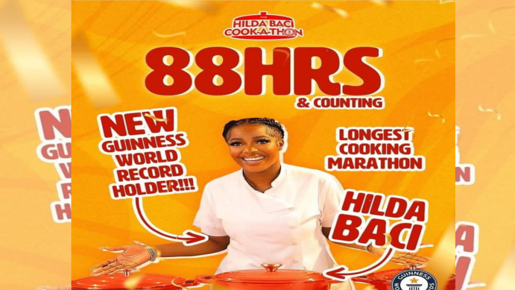 Culinary Sensation Hilda Baci Makes History with Guinness World Record in Marathon Cooking