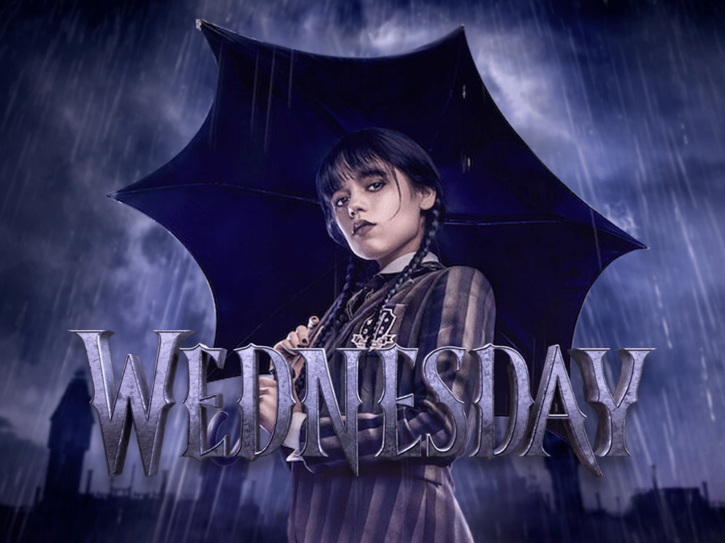 Jenna Ortega as Wednesday Adams