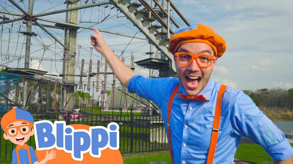 Blippi in the park