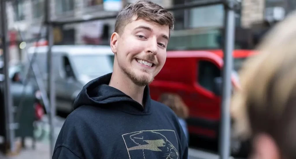 MrBeast smiling