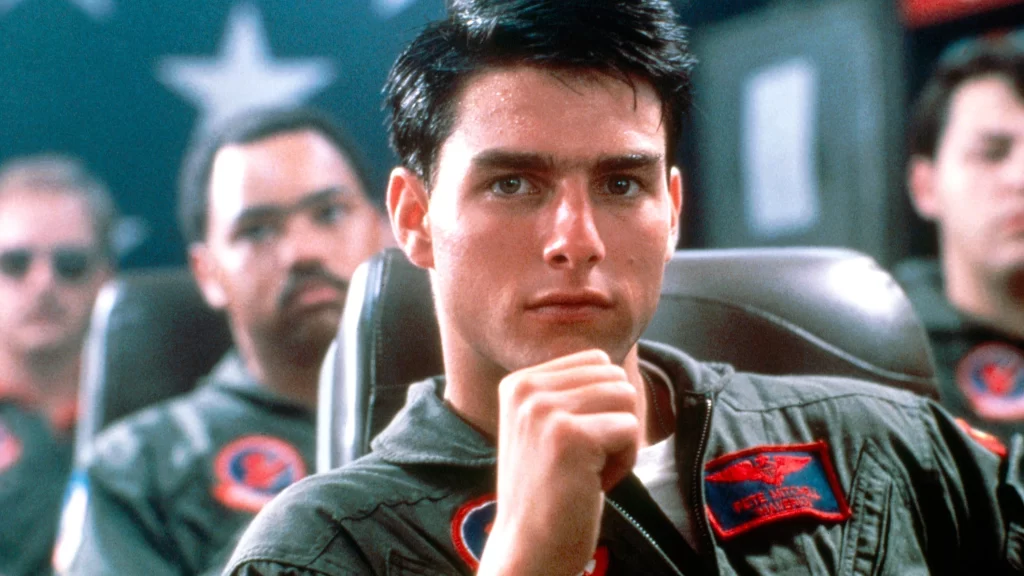 Tom Cruise (24) in Top Gun (1986)