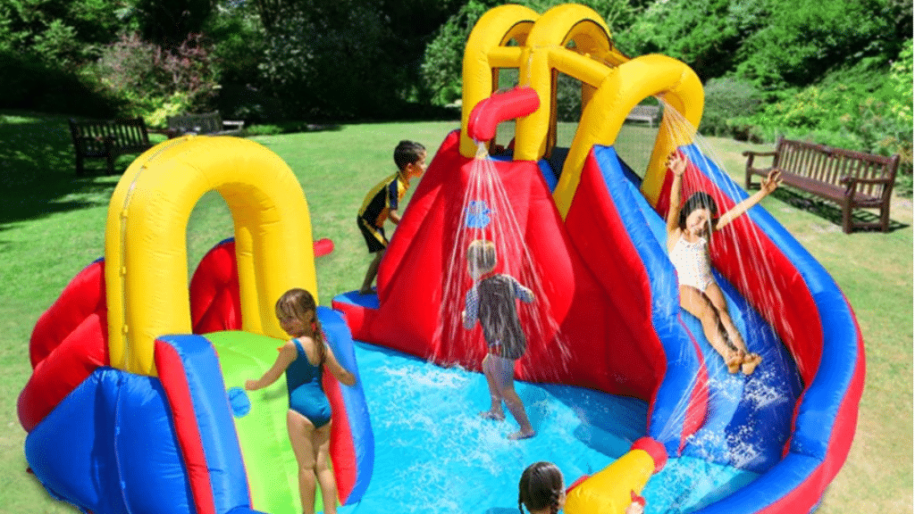 Bouncy Castle Water Slide The Perfect Addition to Summer Parties and Events