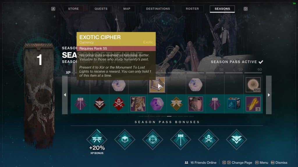 Exotic Cipher quest