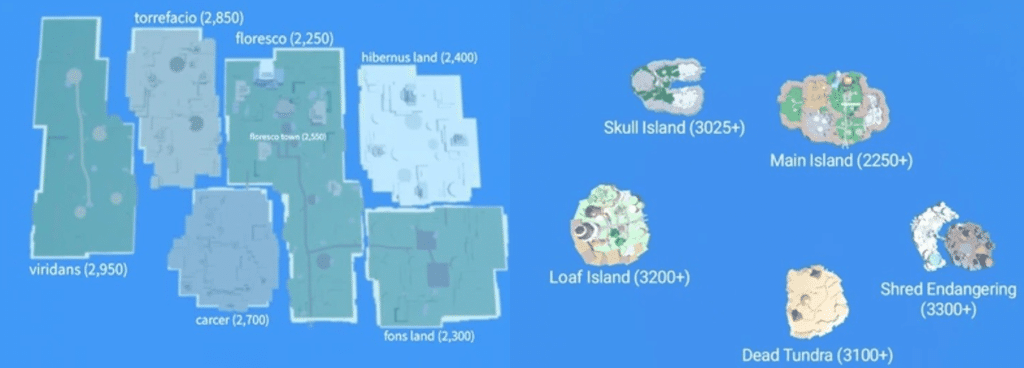 Map and Island