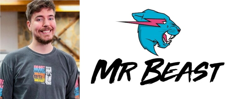 MrBeast Net Worth: MrBeast and Logo Design