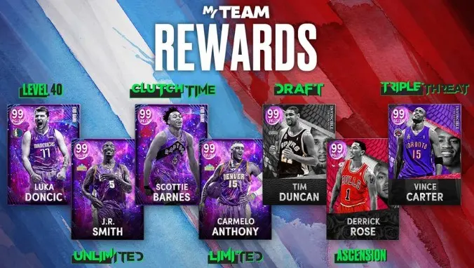 NBA 2K23 Season 9 My Team Rewards