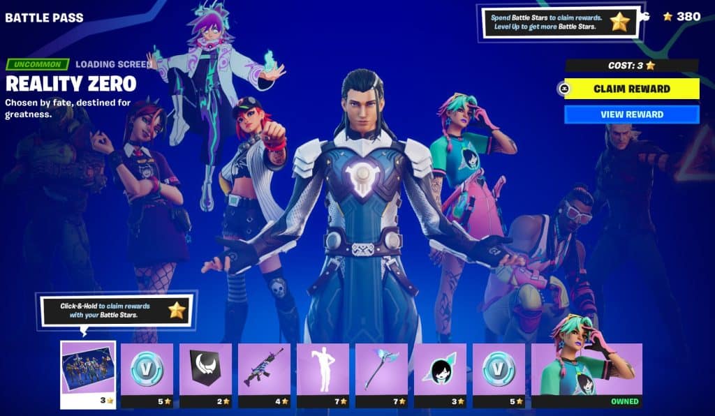 Fortnite Battle Pass Chapter 4 season1