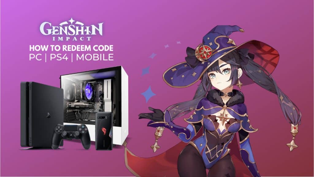 How to Redeem Genshin Impact Code  on PS4