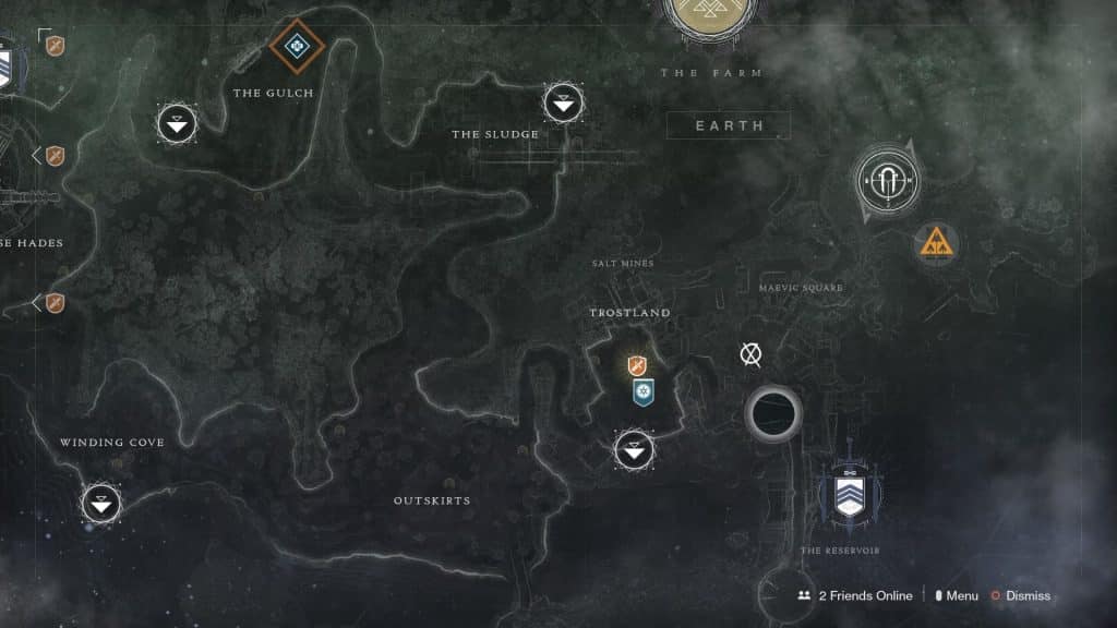 Destiny 2 Treasure Map