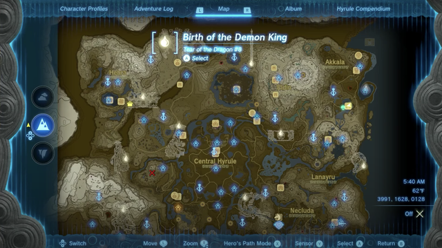 All Geoglyph Locations: Birth of the Demon King