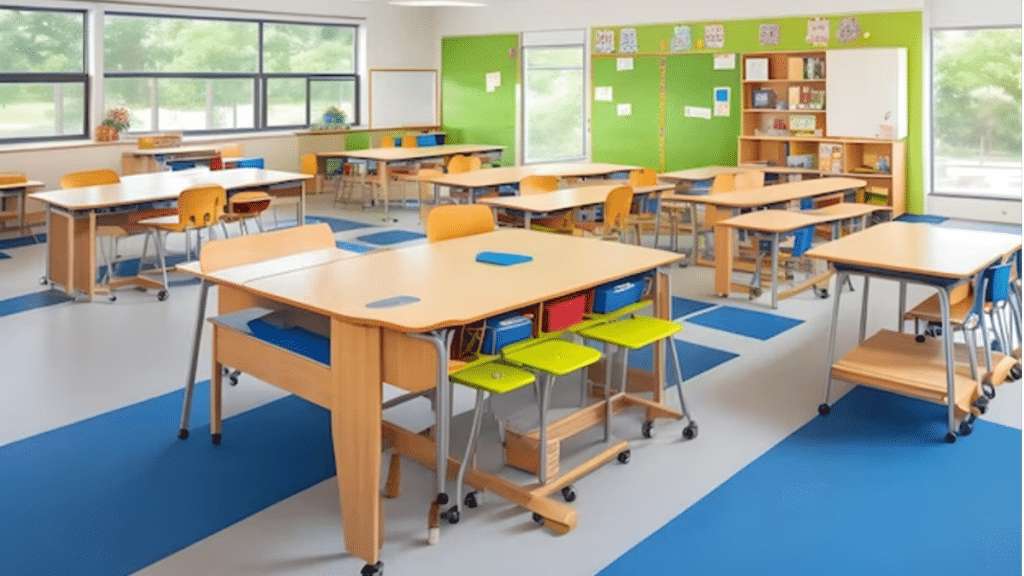 Ergonomic School Furniture Enhancing Student Comfort and Productivity