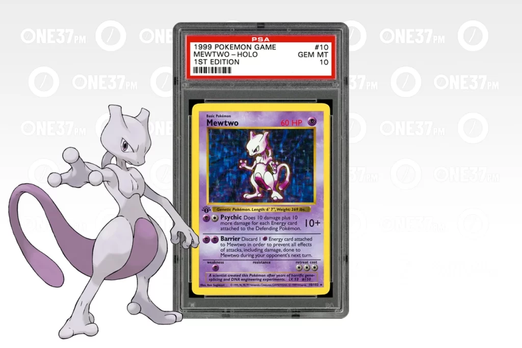 First Edition Shadowless Mewtwo