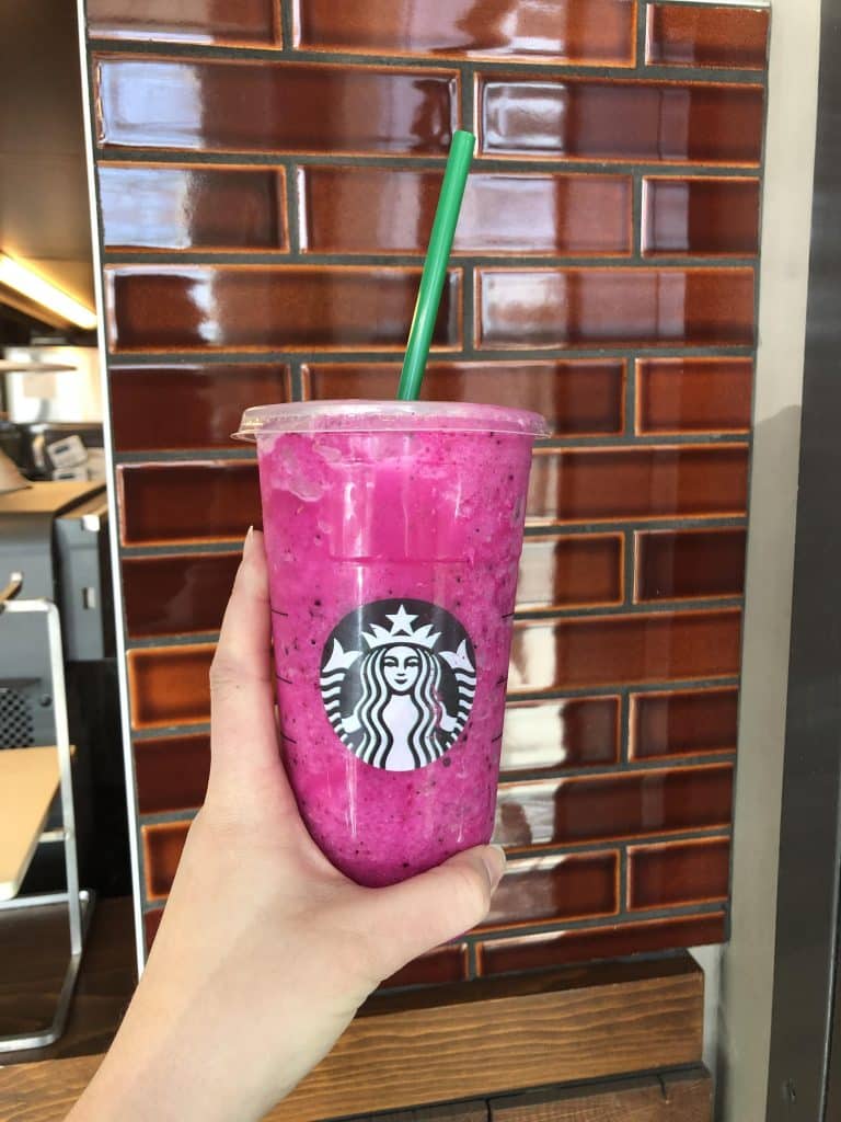 Starbucks Blended Mango Dragonfruit Refresher