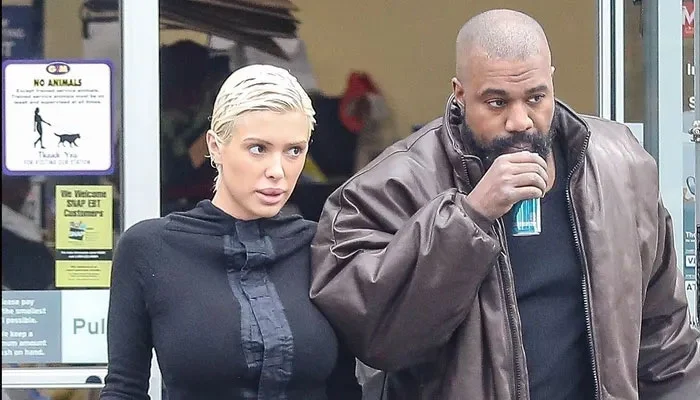 Bianca Censori and Kanye West