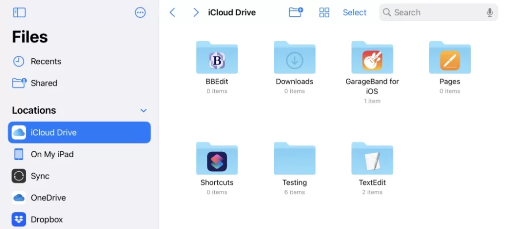 icloud Drive