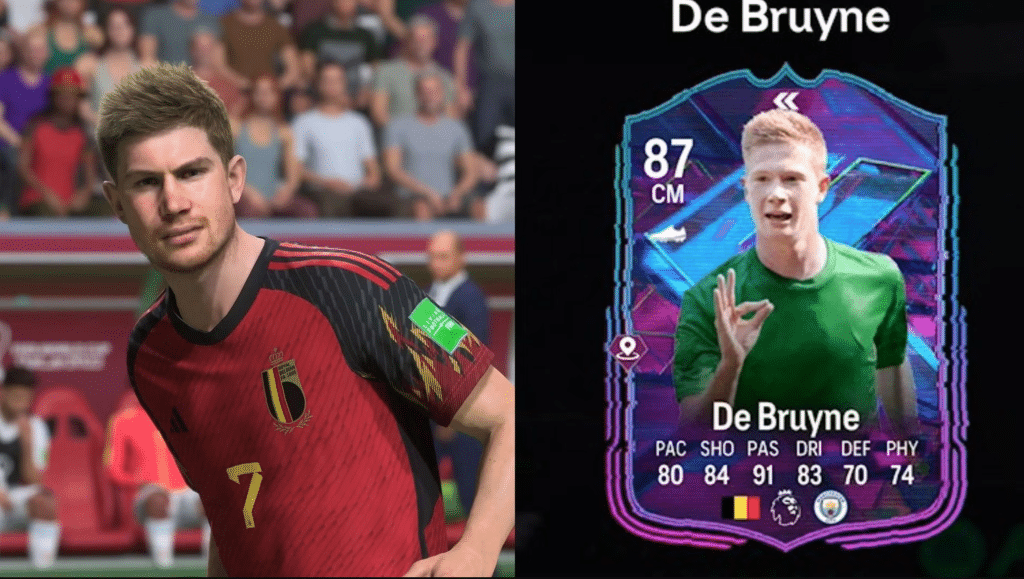 Kevin De Bruyne in EA FC 24: A Step-by-Step Guide
