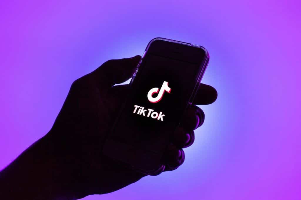 TikTok App in Hand