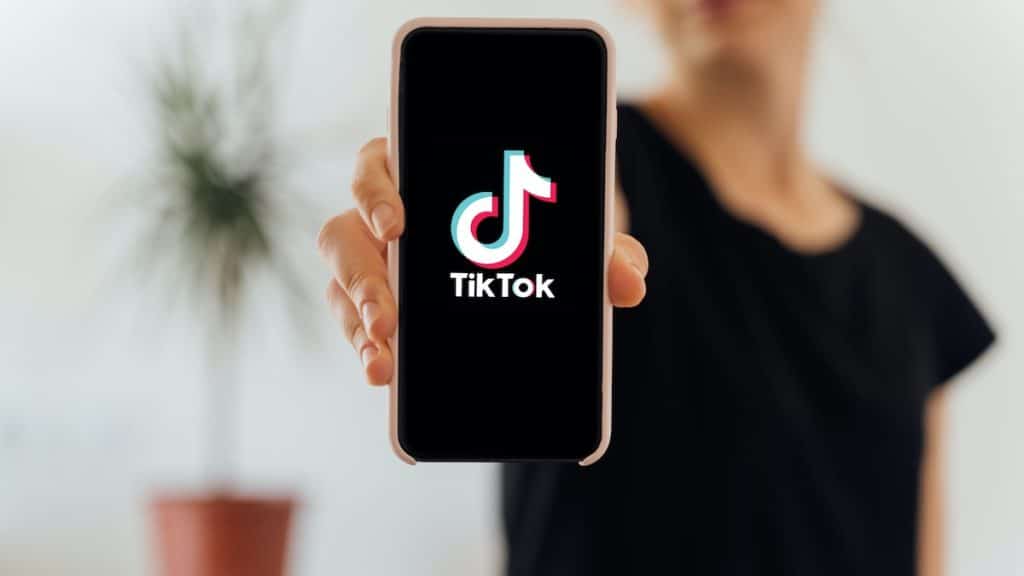 TikTok On Phone