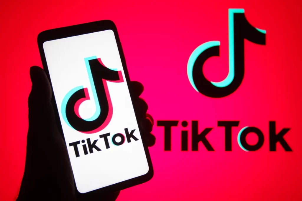 Tiktok on Phone