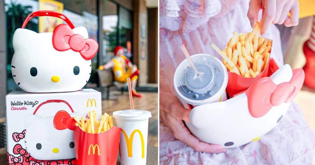 Sanrio McDonalds: Hello Kitty Bucket