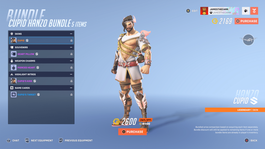 Cupid Skin in Overwatch 2