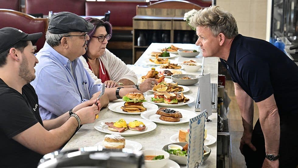 Gordon Ramsey in Kitchen Nightmares