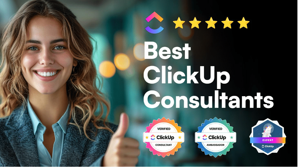 Best ClickUp Expert Consultants: 100% Verified [2024]