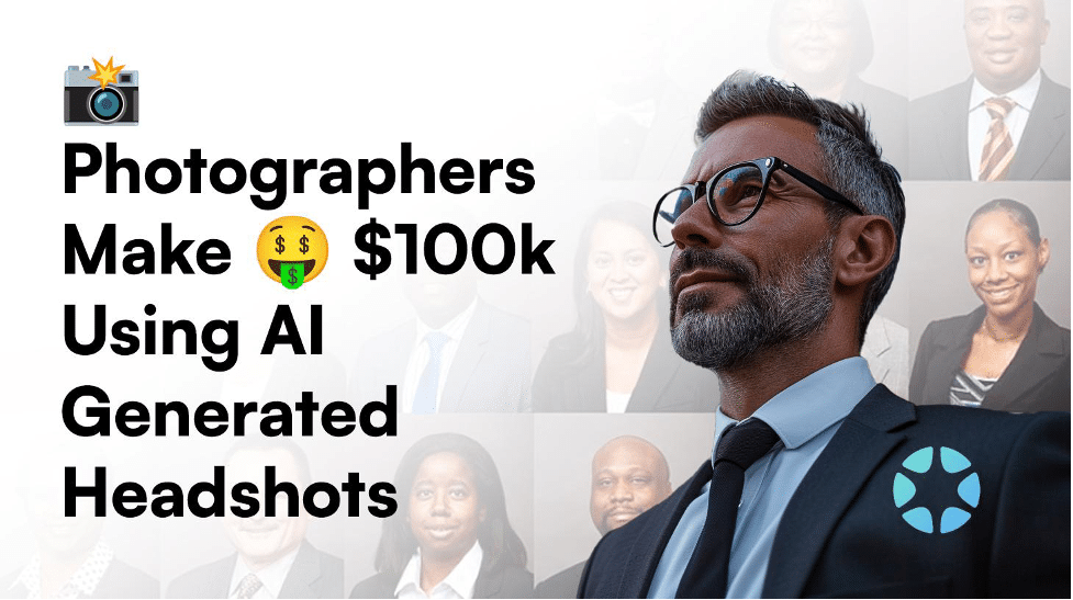 Photographers Make $100k Using AI Generated Headshots