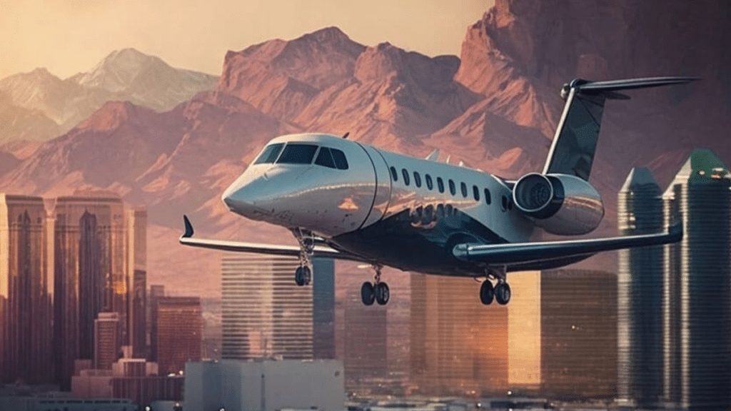 Luxury in the Sky A Guide to Private Plane Travel to Las Vegas
