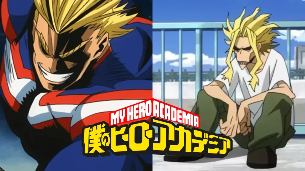 All Might in My Hero Academia