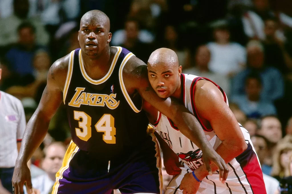 Shaquille O’Neal and Charles Barkley