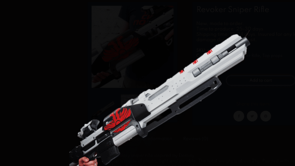 Destiny sniper rifles for cosplay features and benefits