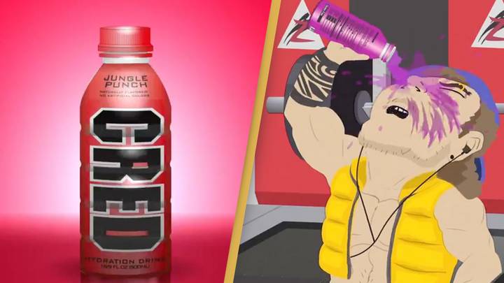 Logan Paul Prime drink in South Park