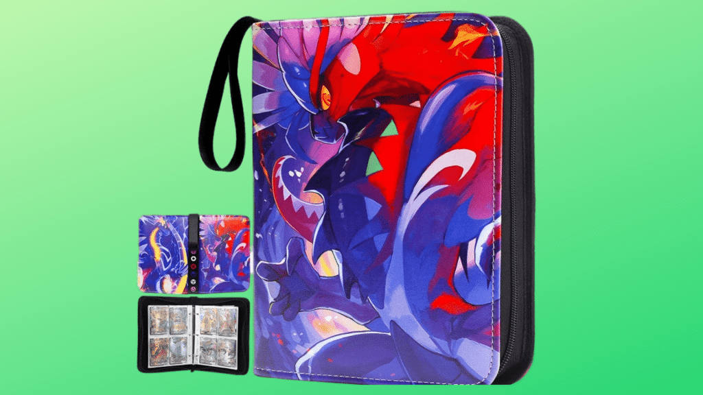 Pokemon Card Binder With Zipper: Store Your Cards Safely