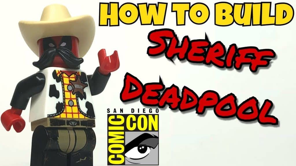 Lego Sheriff Deadpool: LEGO's Must-Have at SDCC 2018