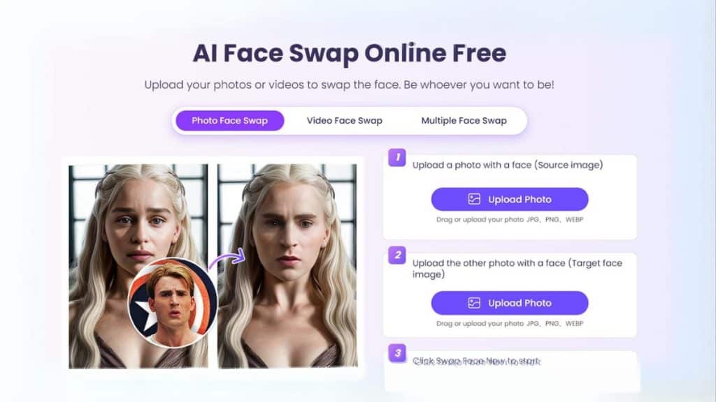 Best Free AI Face Swap for Photos & Videos