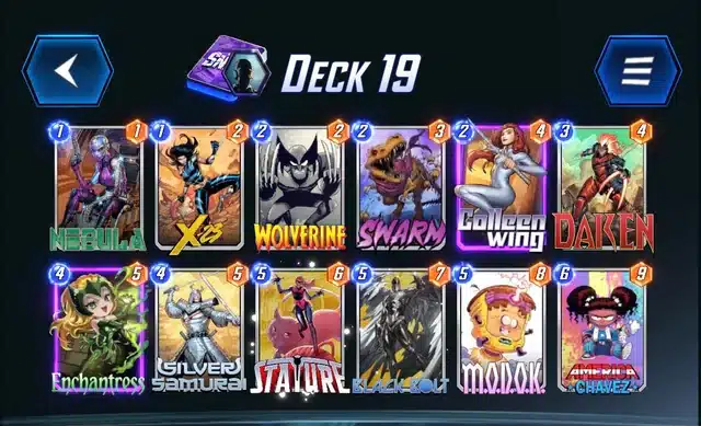 Silver Samurai Deck