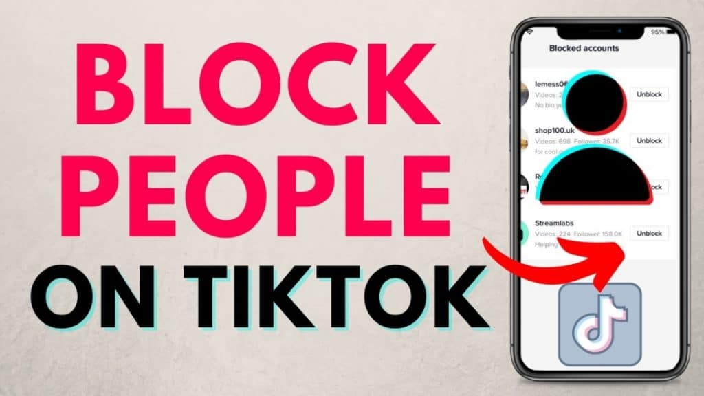 How to block someone on TikTok and download Tik Tok videos