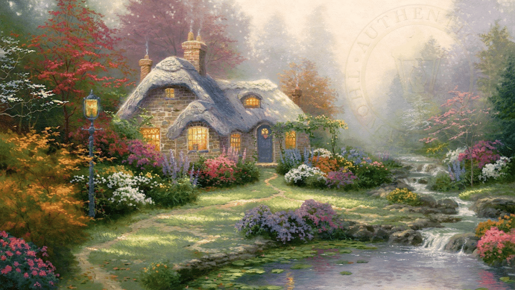 What Makes 'Everett's Cottage’ by Thomas Kinkade So Special?