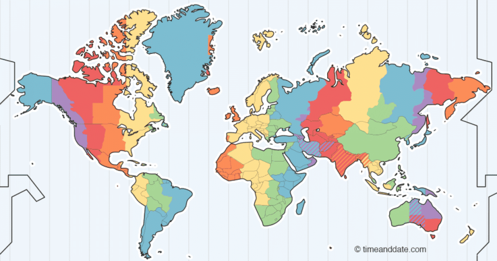 Time zones