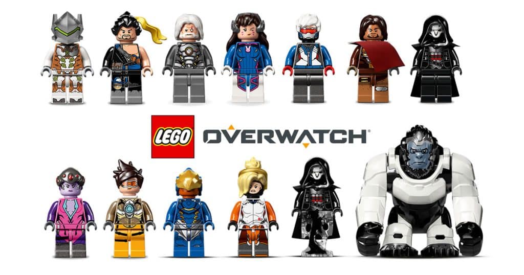  LEGO Overwatch figures