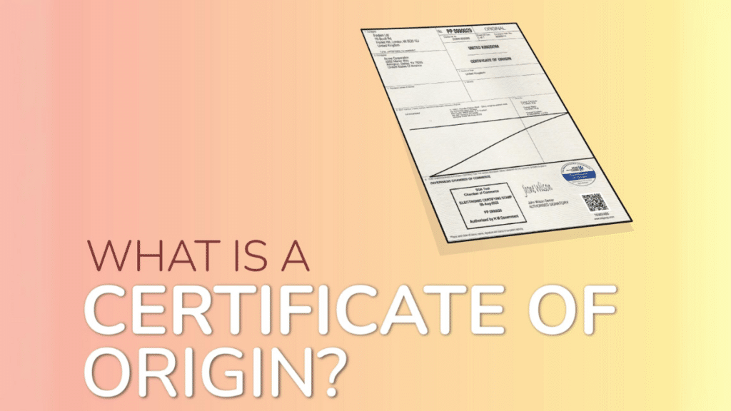 Simplifying Certificates of Origin for Indian Exporters