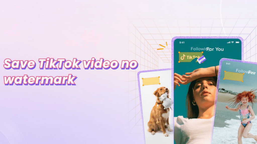 save tiktok video no watermark