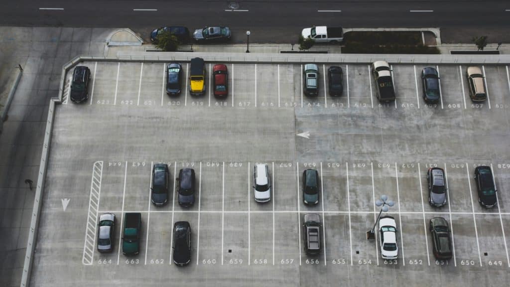 How do smart parking technologies benefit airports