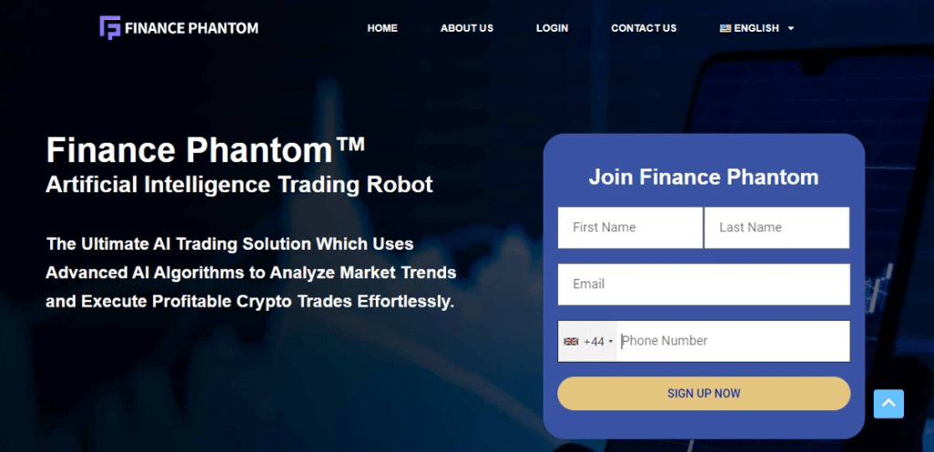 Finance Phantom Website