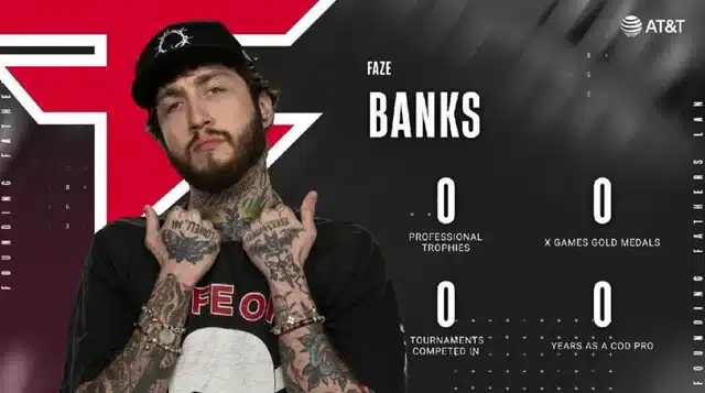 Faze Clan Roster: FaZe Banks